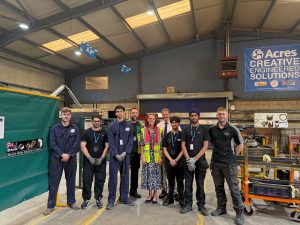Inspiring the Next Generation: Derby Academy Students Complete Work Experience at Acres Engineering